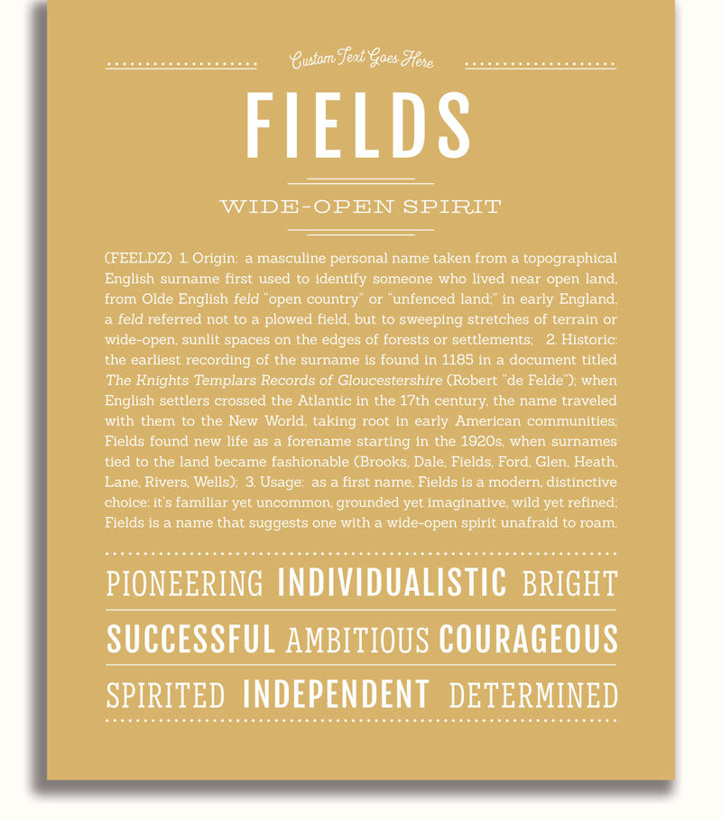 Frame Options | Matte Gold | No Frame