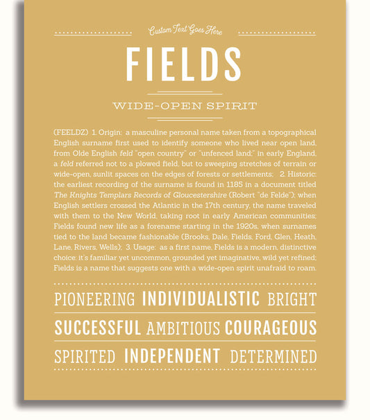 Frame Options | Matte Gold | No Frame
