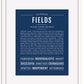 Frame Options | Midnight Blue | White Frame, Matted