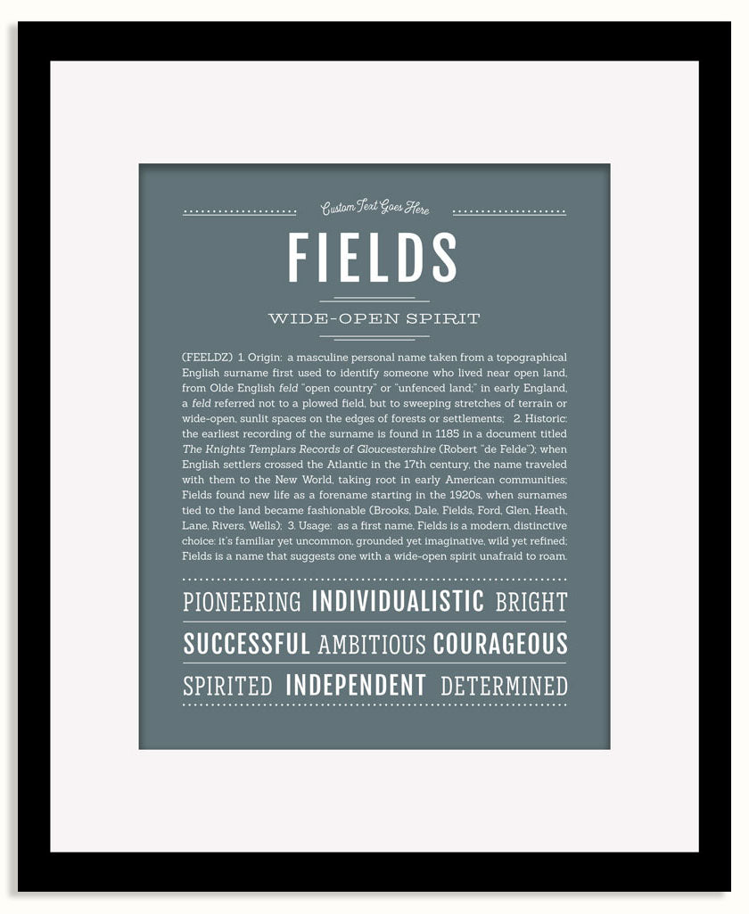 Frame Options | Night Rendezvous | Black Frame, Matted