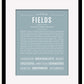 Frame Options | Powder Blue | Black Frame, Matted