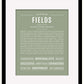 Frame Options | Sage | Black Frame, Matted