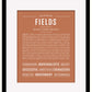 Frame Options | Terra Cotta | Black Frame, Matted