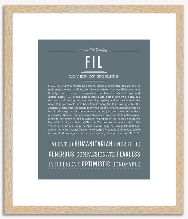 Fil | Name Art Print