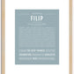 Filip | Name Art Print