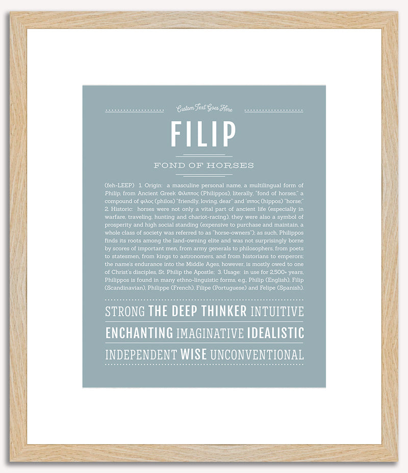 Filip | Name Art Print