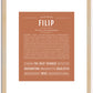 Filip | Name Art Print