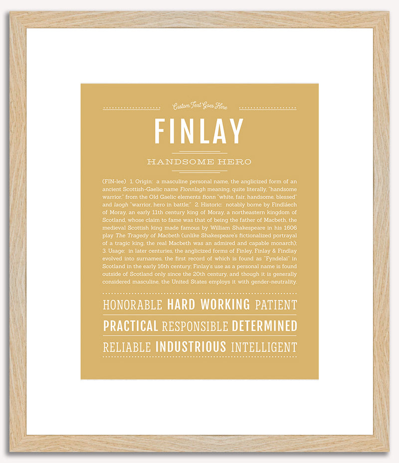 Finlay | Name Art Print