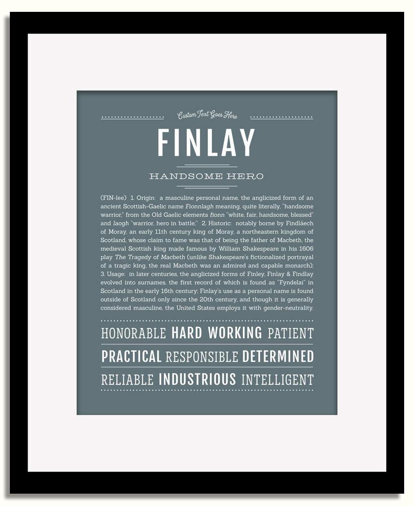 Frame Options | Night Rendezvous | Black Frame, Matted