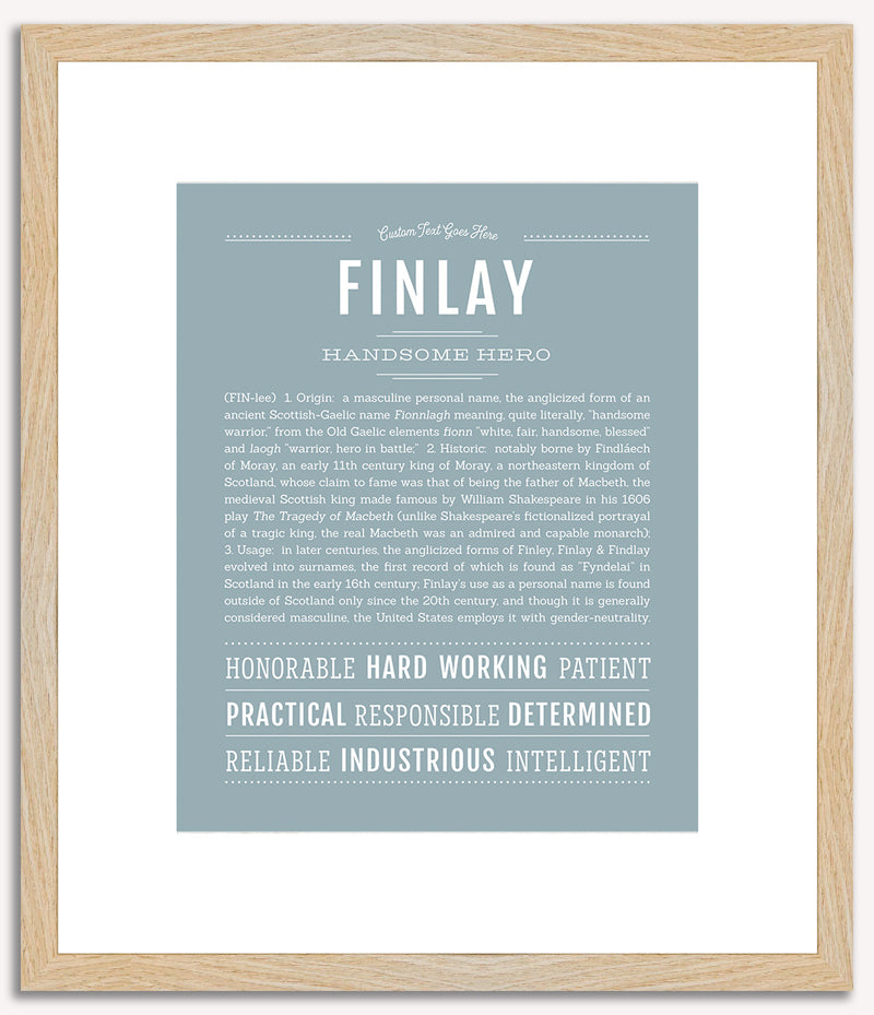 Finlay | Name Art Print