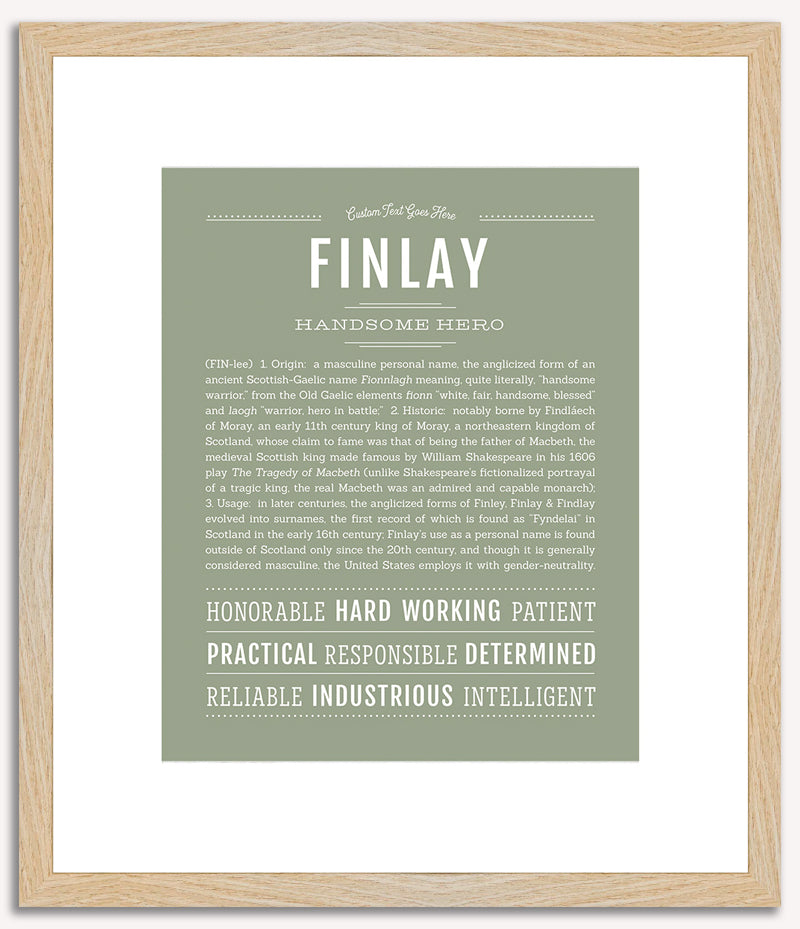 Finlay | Name Art Print