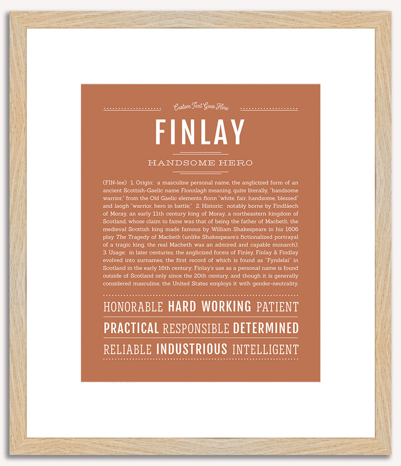 Finlay | Name Art Print