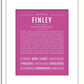 Frame Options | Dark Pink | White Frame, Matted