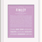 Frame Options | Lilac | White Frame, Matted