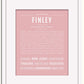 Frame Options | Dusty Rose | White Frame, Matted