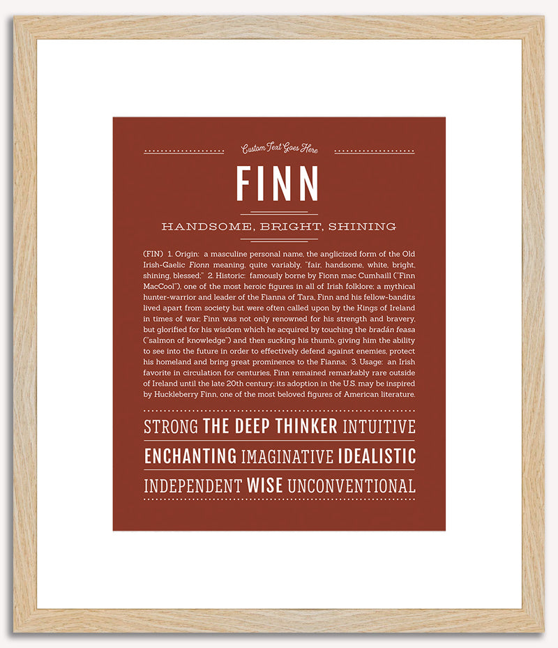 Finn | Name Art Print