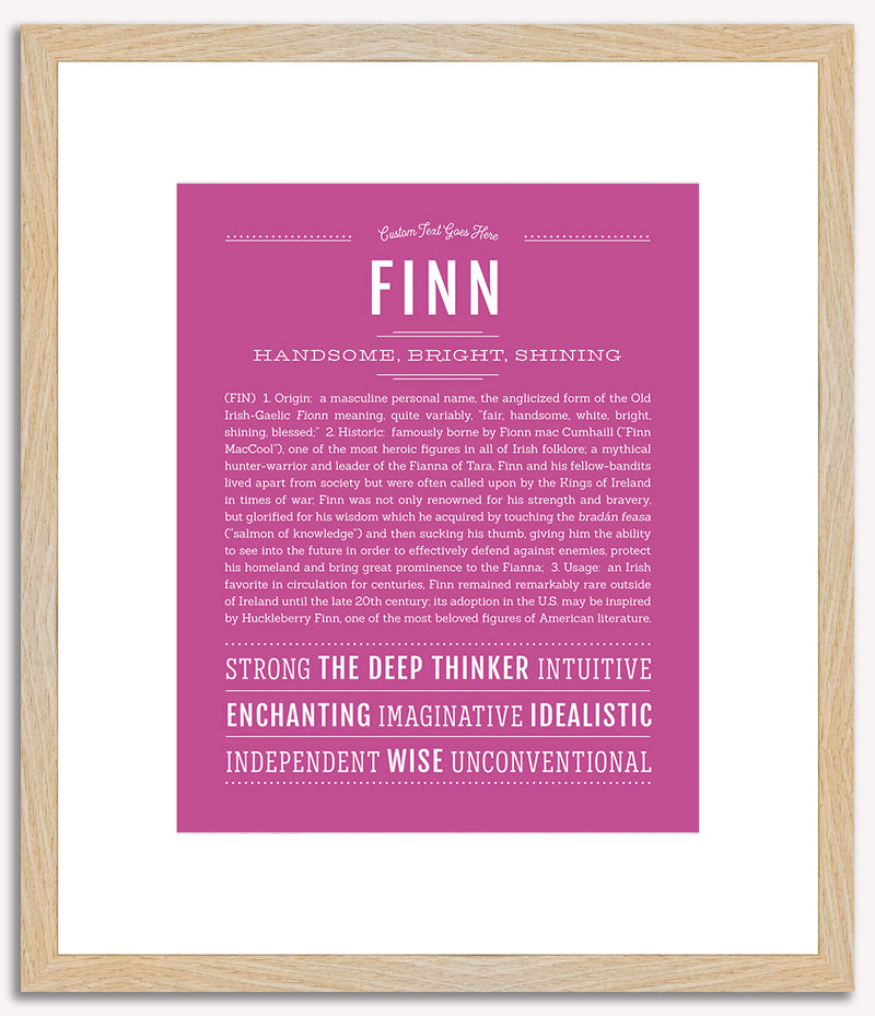 Finn | Name Art Print