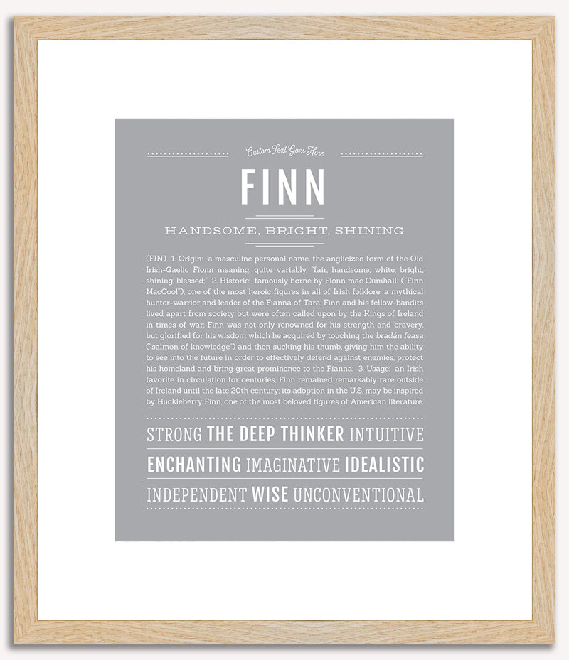 Finn | Name Art Print