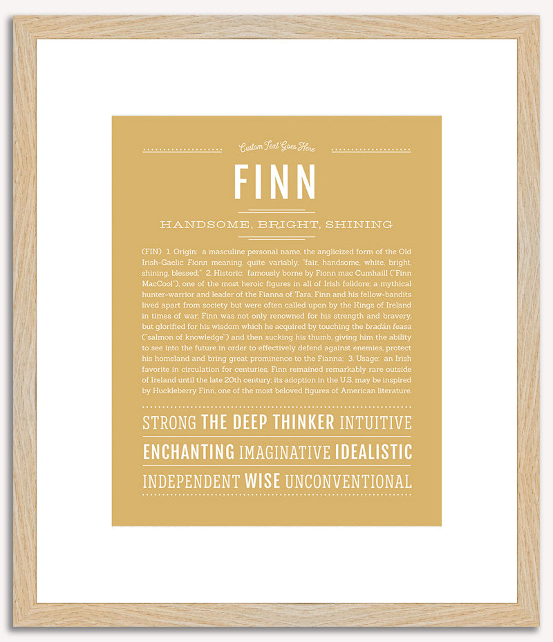 Finn | Name Art Print