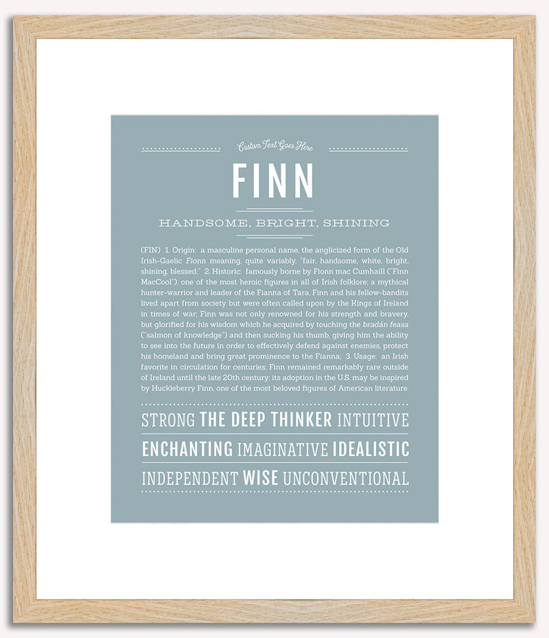 Finn | Name Art Print