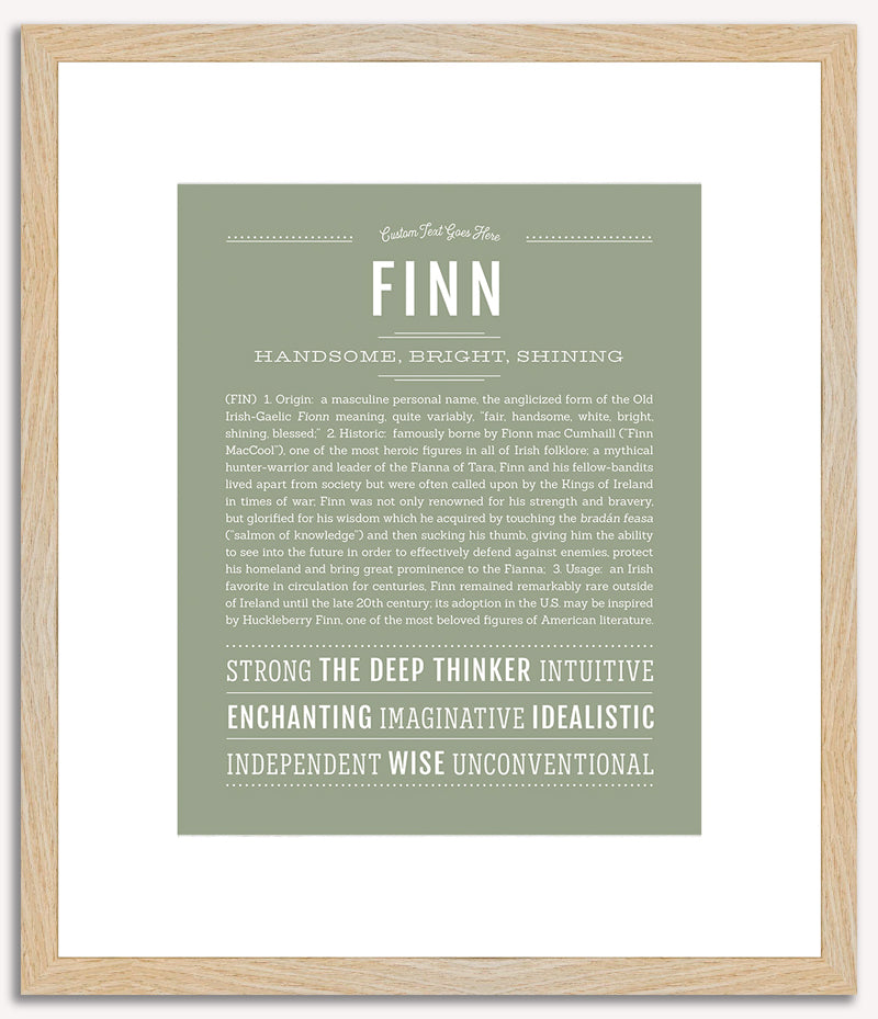 Finn | Name Art Print