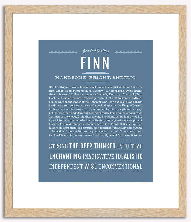 Finn | Name Art Print