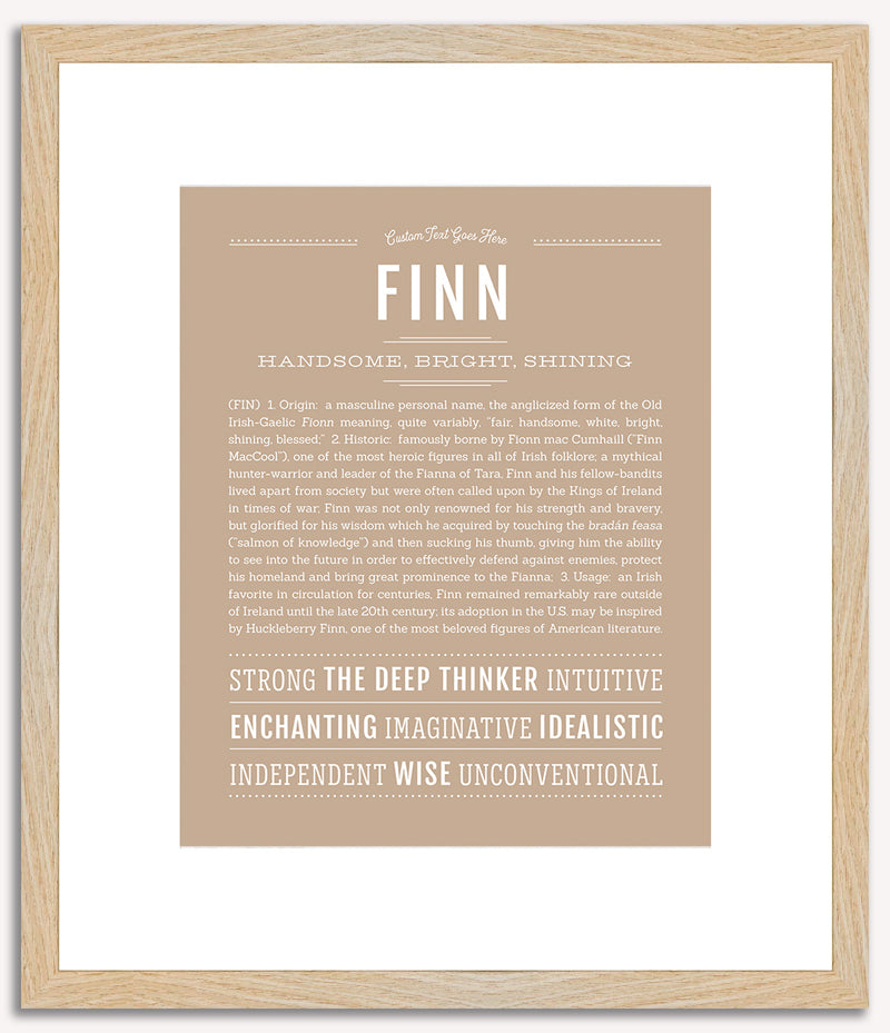 Finn | Name Art Print