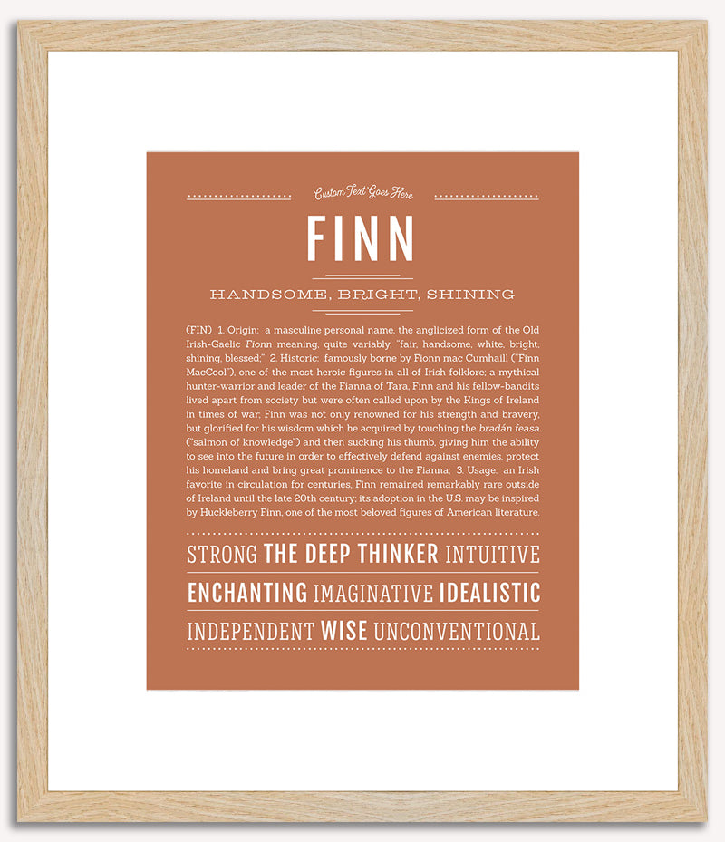 Finn | Name Art Print