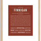 Finnigan | Name Art Print