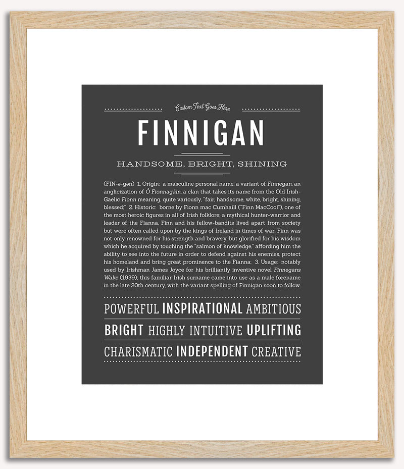 Finnigan | Name Art Print