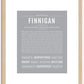 Finnigan | Name Art Print