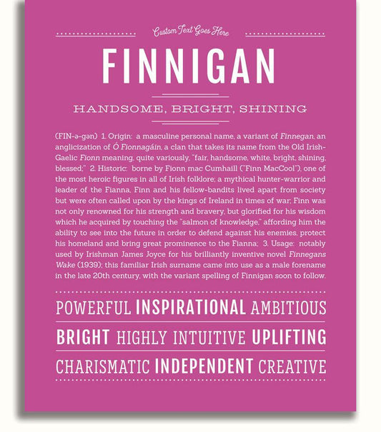 Frame Options | Dark Pink | No Frame