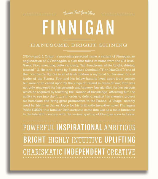 Frame Options | Matte Gold | No Frame