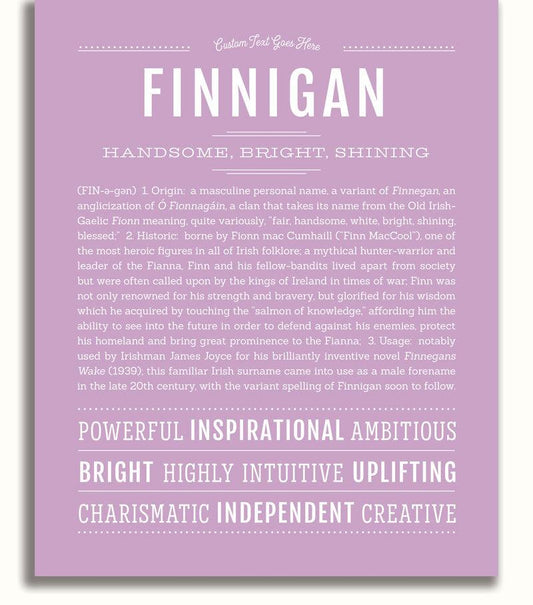 Frame Options | Lilac | No Frame