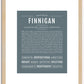 Finnigan | Name Art Print