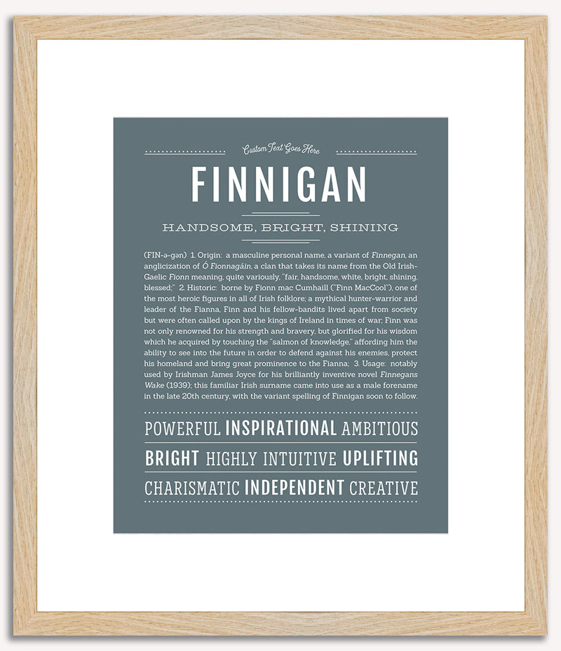 Finnigan | Name Art Print