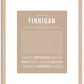 Finnigan | Name Art Print