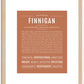 Finnigan | Name Art Print