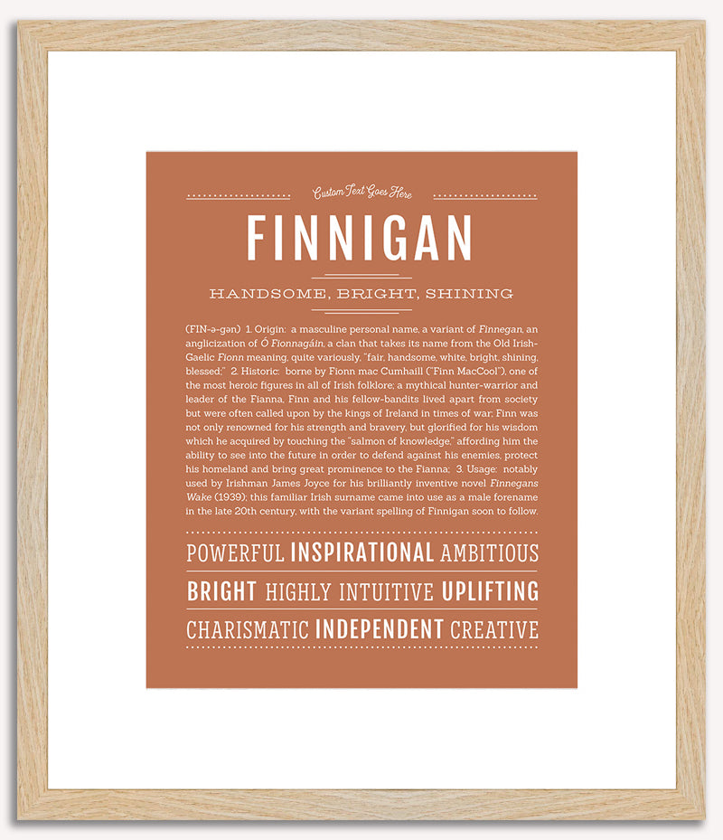 Finnigan | Name Art Print