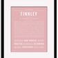 Frame Options | Dusty Rose | Black Frame, Matted