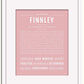 Frame Options | Dusty Rose | White Frame, Matted