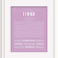 Frame Options | Lilac | White Frame, Matted