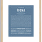 Fiona | Name Art Print