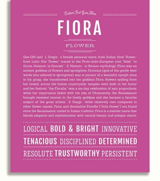 Frame Options | Dark Pink | No Frame