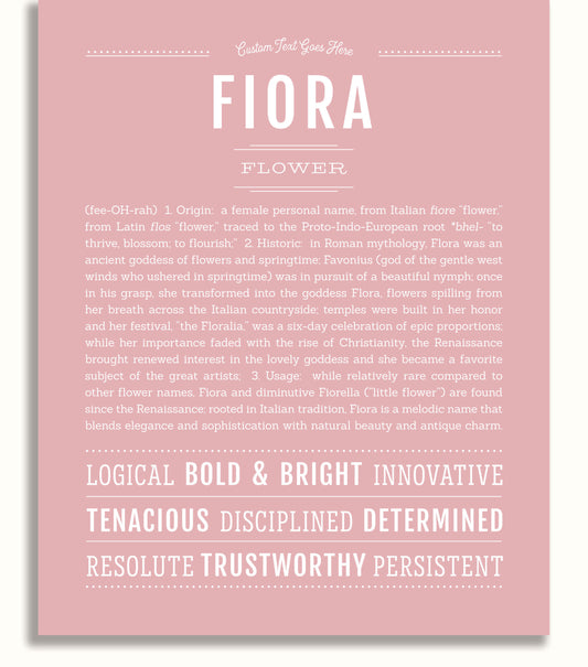 Frame Options | Dusty Rose | No Frame