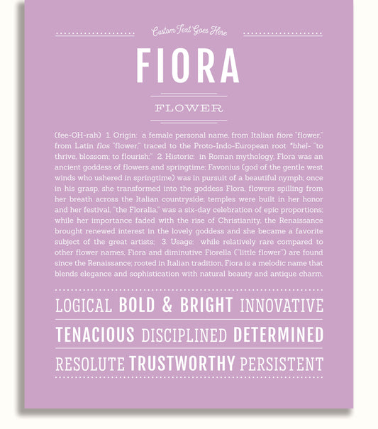 Frame Options | Lilac | No Frame