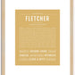 Fletcher | Name Art Print