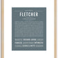 Fletcher | Name Art Print