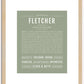 Fletcher | Name Art Print