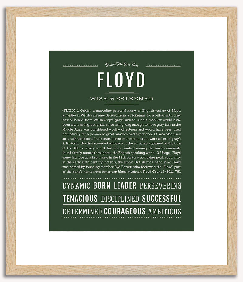 Floyd | Name Art Print